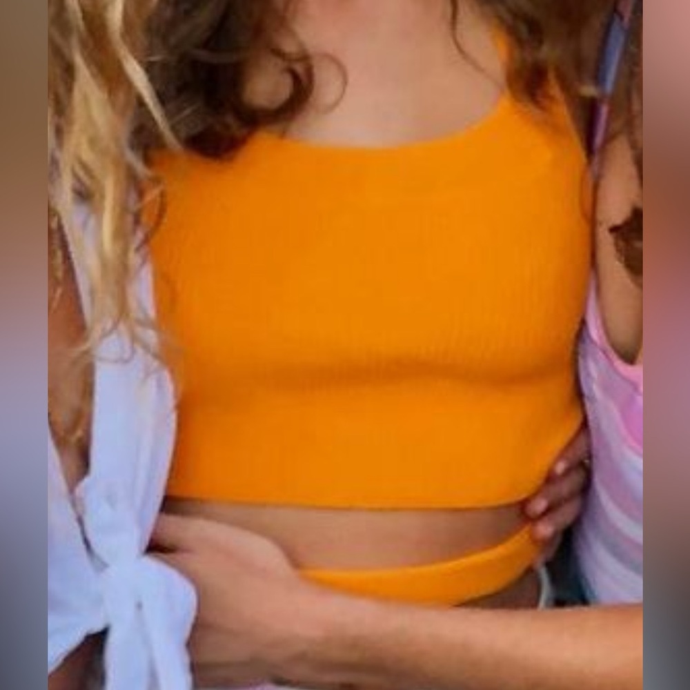 Aritzia Wilfred crop top